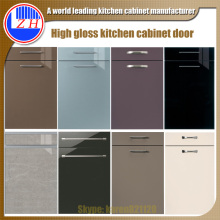 Acrylic high gloss pattern kitchen cabinet door