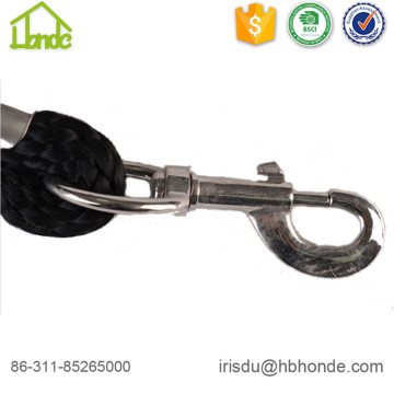 Black Smooth Polyester Lead Rope