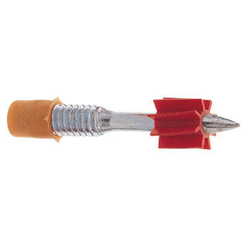 Threaded Stud Drive Pin with Plastic Cap