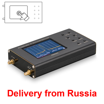 Portable RF Spectrum Analyzer Arinst Spectrum Explorer SSA-TG R2 With Tracking Generator 6.2 GHz With Touchscreen