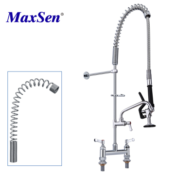 Industrial Arm Faucet for Restaurant Sinks and Dishwashers