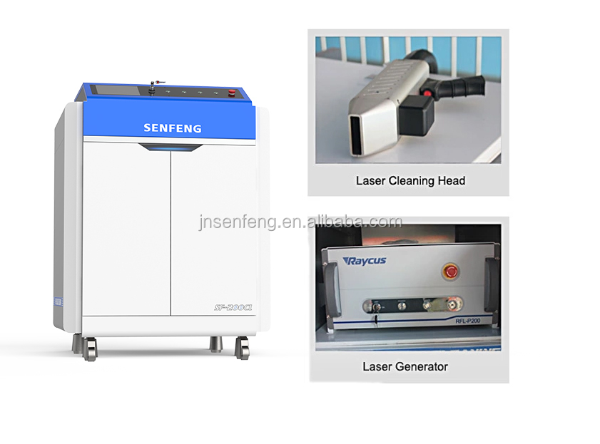 Senfeng  fiber laser cleaning machine laser rust removal SF200CL