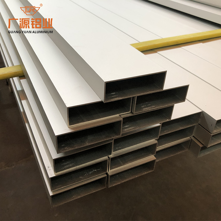 guangyuan aluminum co., ltd Aluminum Square Tube Aluminum Channel Profiles Aluminum Profile Standard Sizes