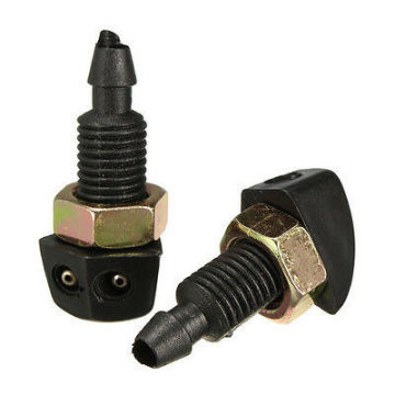 2 Pcs/Set DIY Universal Car Windshield Wiper Washer Nozzles Kit