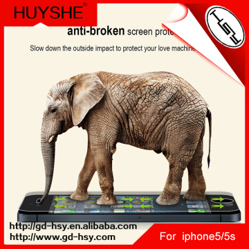 HUYSHE 9h explosion-proof membrane for iphone 5s compact tempered glass screen protector