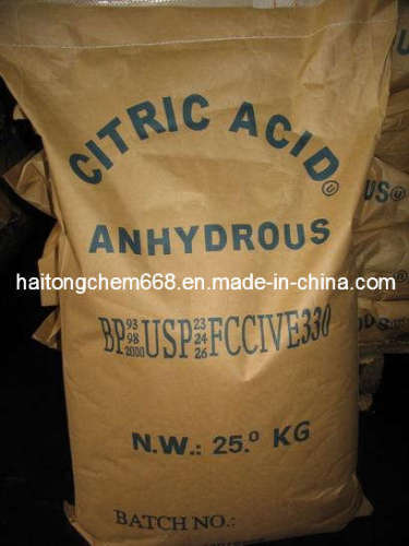 Citric Acid Anhydrous (Food additive BP/USP/FCC)