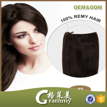 New products Direct Factory supply fish line hair extensions