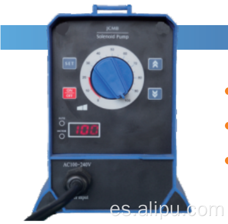 Bomba de dosificación de solenoide químico