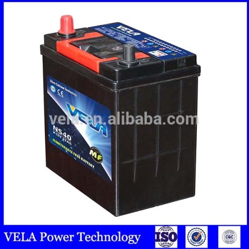 Automobile parts toyota Japanese wet NS40MF car battery