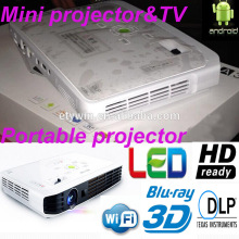 mini projector built-in led tv 3d movies android tv full hd 3d led projector home theater projector