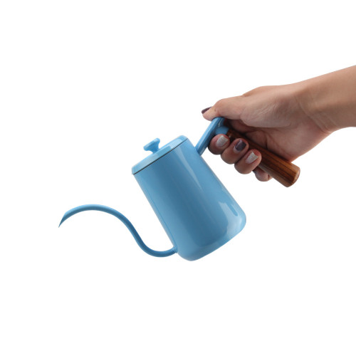 Sky Blue Stainless Steel Hand Drip Kettle