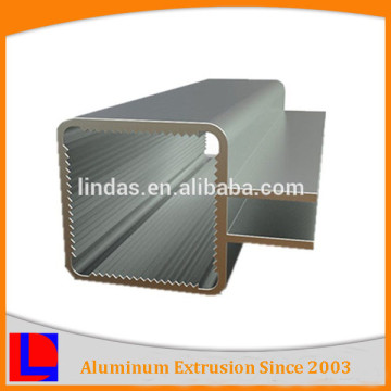 6000 series open square extruded Aluminium Conductor Rail