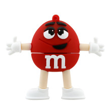 Lovely Cartoon Chocolate Bean USB Flash Drive