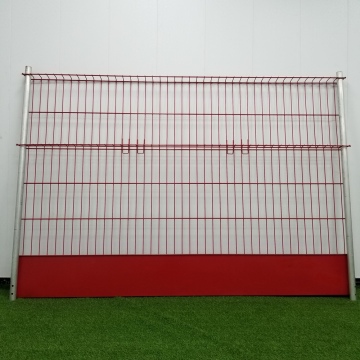 Steel Barrier Edge Protection Fence Panels for Safety Systems