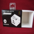 Caja de papel de impresión para carga USB dual