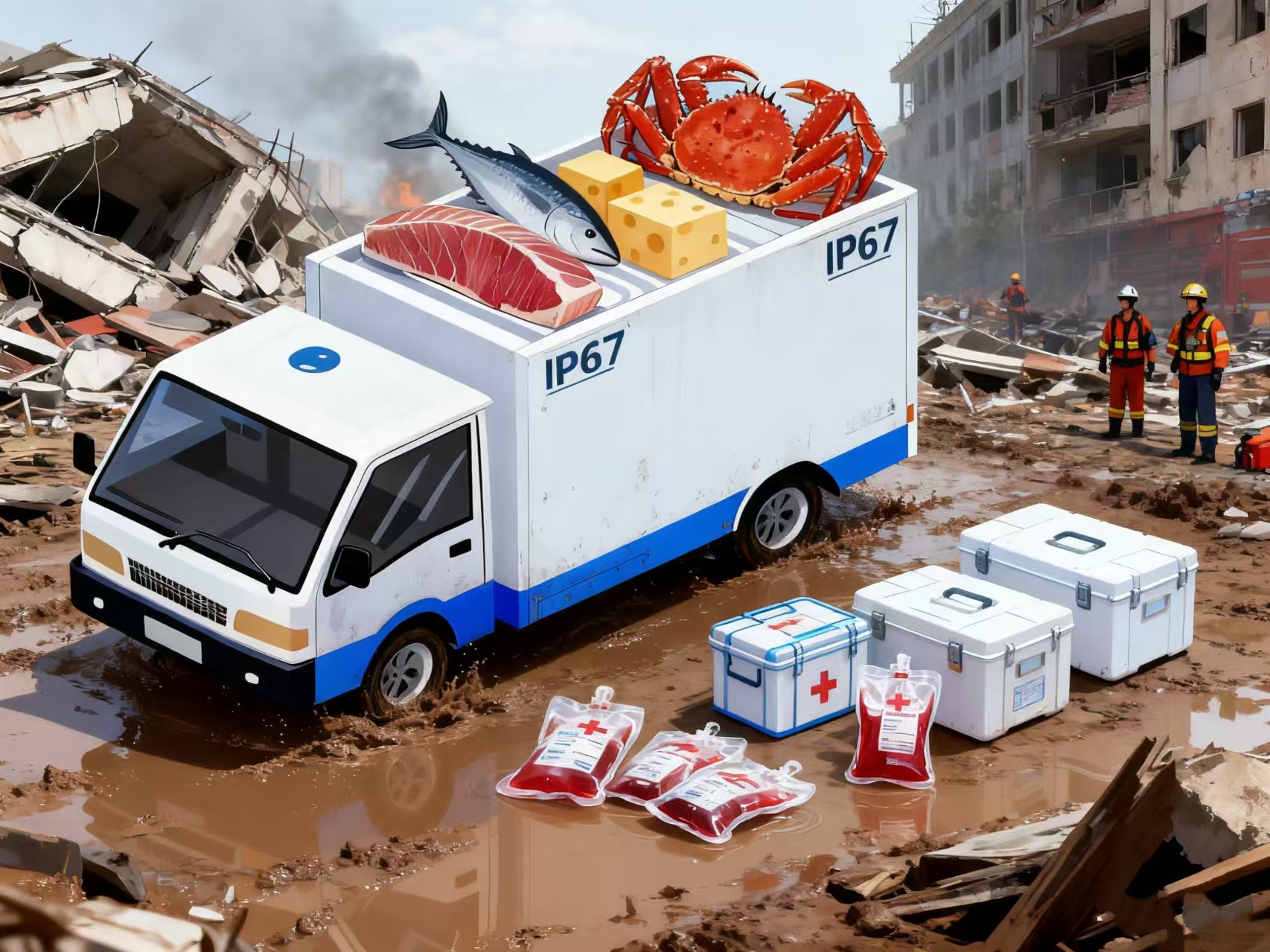 التخزين البارد للإنقاذ في حالات الطوارئ