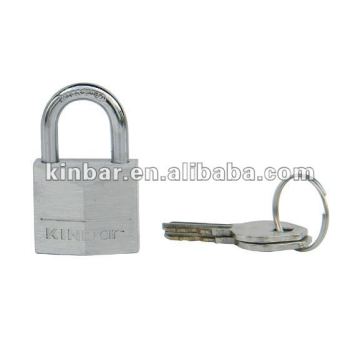 Silver Aluminum padlock