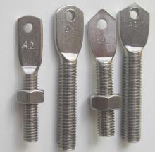Irregular flat head with hole bolts