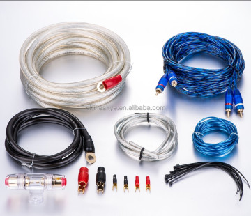 Amplifier Wiring Kit Installation Bundle