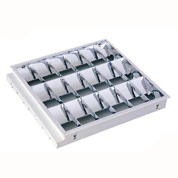 Recessed aluminum led grille lamp