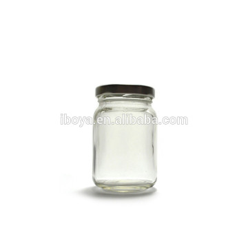 4oz 8oz 16oz Square Canning Glass Jars