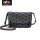 Fashion stylish cheap crossbody geometric folding messenger bag shoulder bag with PU strap