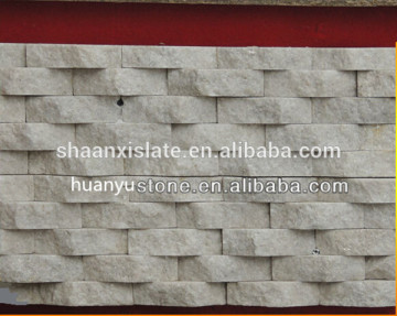 HY mushroom face white sandstone natural slate culture stone