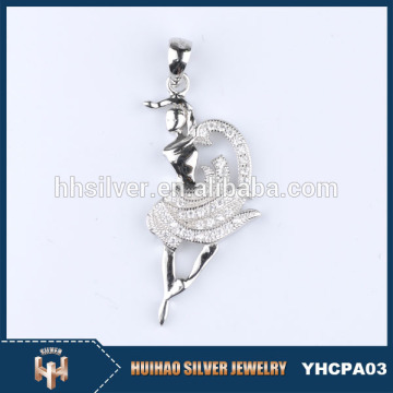 2015 new model 925 silver jewellery pendant necklaces for young girl