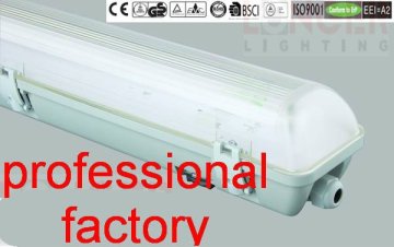 waterproof bathroom lighting waterproof lighting fixtures IP65 T8 ISO9001/CE/ROHS/GS/BSCI