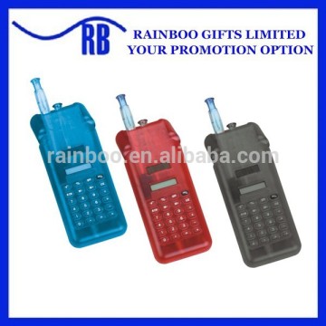 Hot selling logo printed cheap calculator pen set for promotion