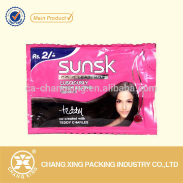 Customize Printing Liquid Shampoo Packing Bag Hair Washing Packaging Bag