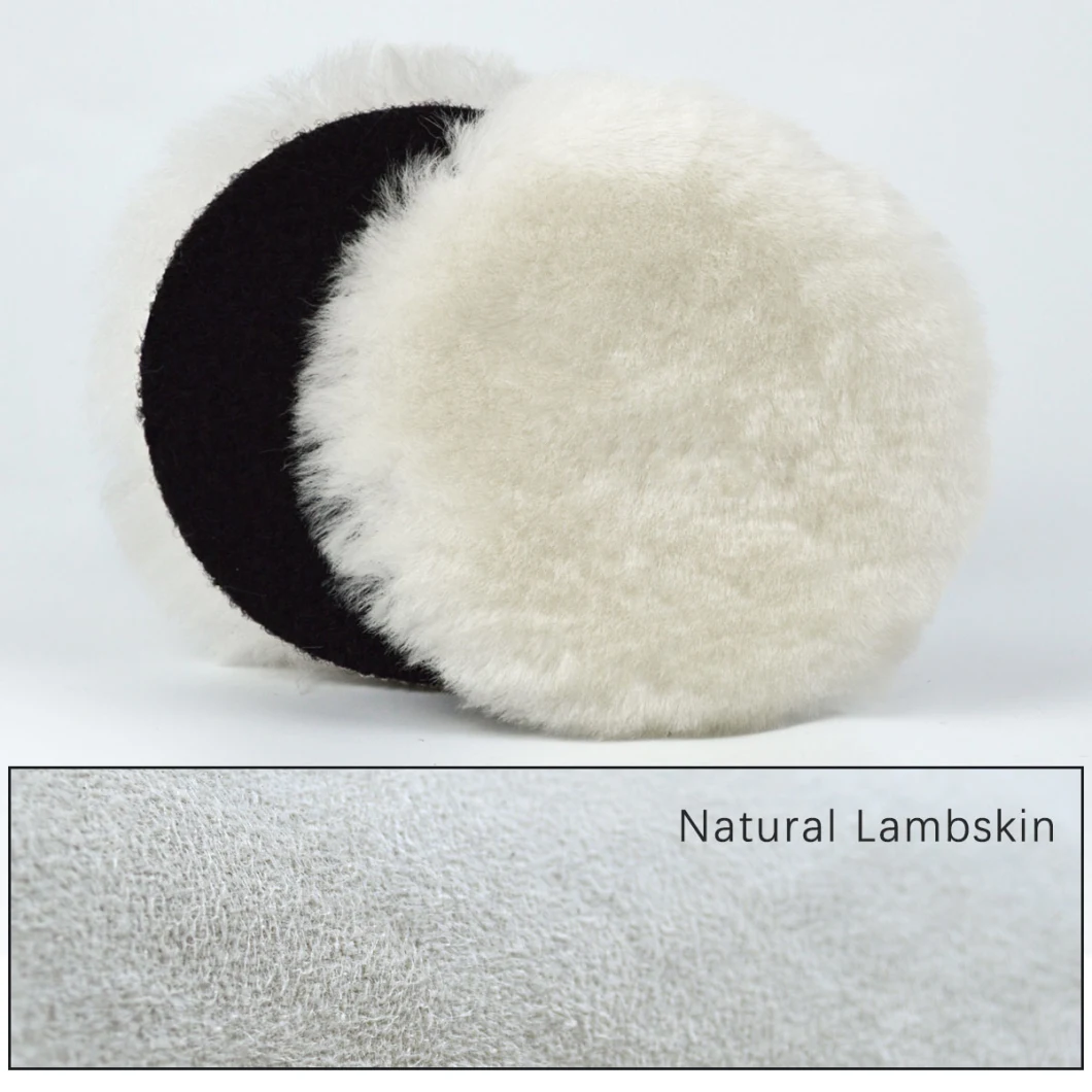 Cheap Natural Sheepskin Car Polishing Pad