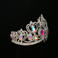 2018 Full Round Big Rhinestones Queen Crown