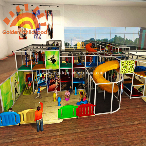 Large Indoor Playground Structures Equipment