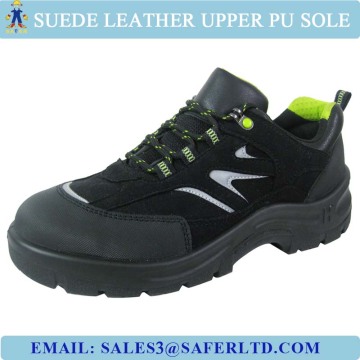 Suede leather sports footwear, work safety sports footwear
