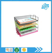 2016 Metal Mesh Stationery Office Document Tray