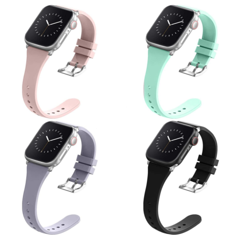 Silikon Dar İnce Apple Watch Band