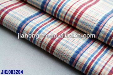 Red/white/blue check fabric