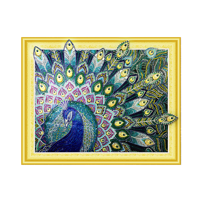 Colorful Butterfly Jellyfish Animal DIY 5D Diamond Painting by Number Kit for Wall Decor