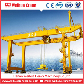 High Efficient Port Lifting Movable Shipyard Crane