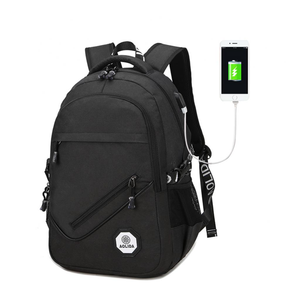 Ransel Laptop dengan Port Pengecasan USB