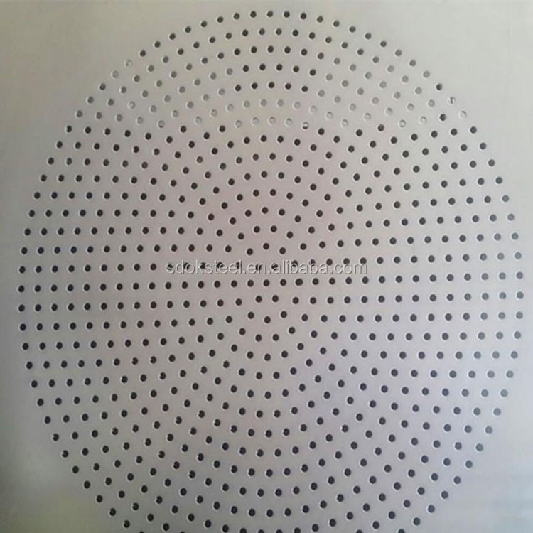 304 316 metal stainless perforated steel sheet