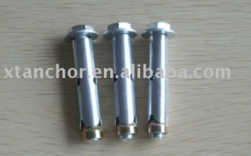 sleeve anchors with hex bolts&amp; single sleeve pipe type