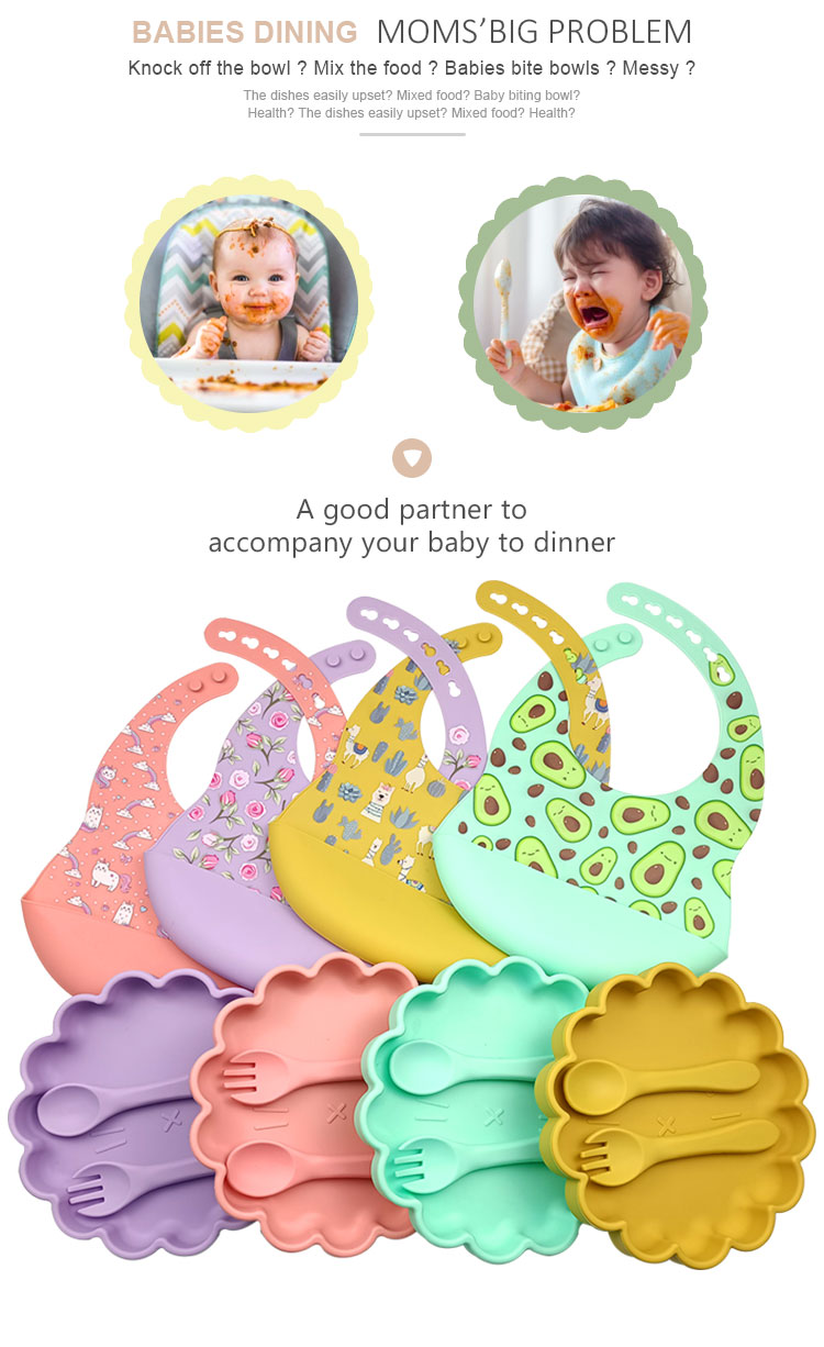 סט הזנת סיליקון MFZ-A023 silicone feeding set MFZ-A023