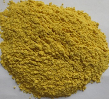 golden color dehyrated pumpkin powder