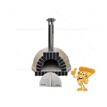 Commercial Kitchen Rotating Pizza Wood Oven Trays Cooking Pizza in The Oven