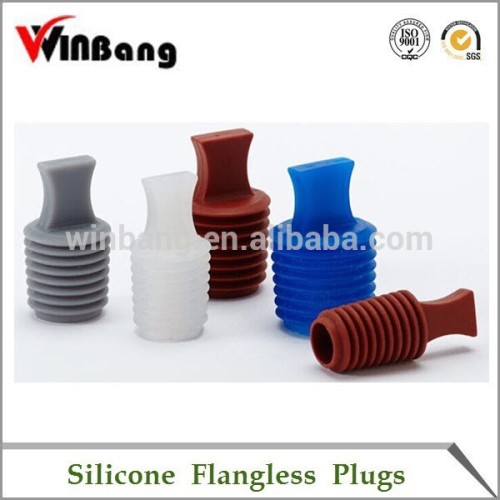 High Quality Masking Silicone Rubber Plugs with Thread