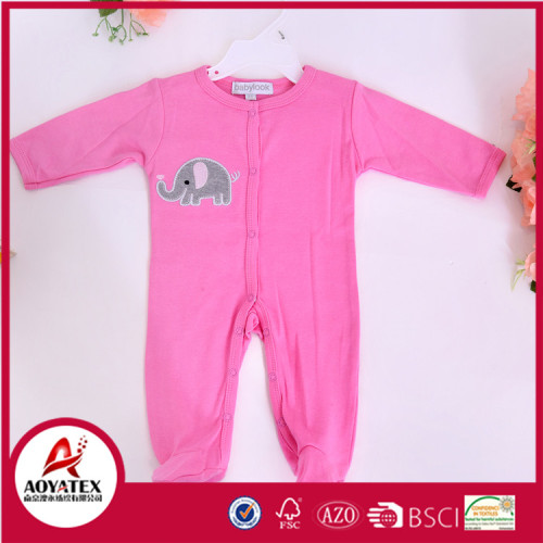 Wholesale long sleeve baby infant clothing newborn baby clothes romper baby clothes