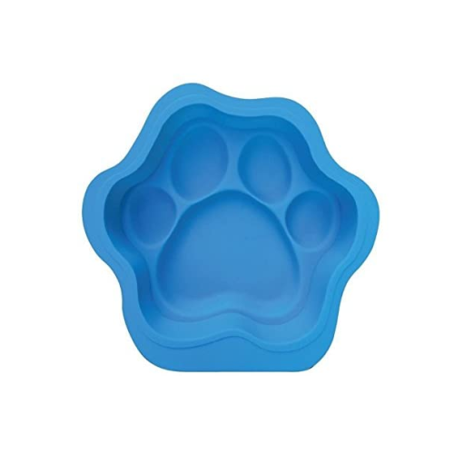 Custom Grande 3D Silicone Cão Paw Bolo Pan