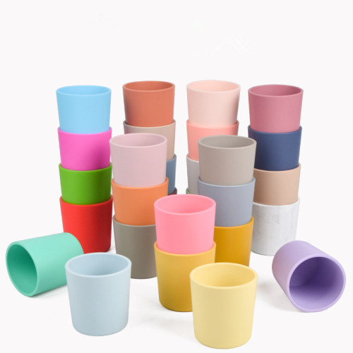 Unzerbrechliches Training Lerntonung Tasse Silikon -Babybabyt Cup